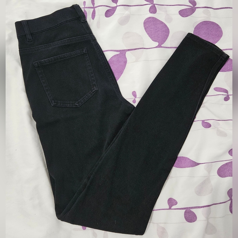 Uniqlo - Black Stretch Skinny Jeggings Leggings